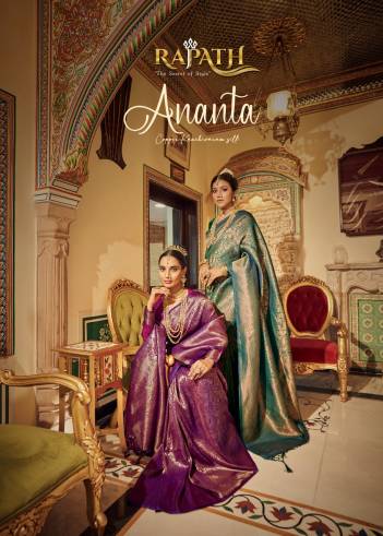 Ananta By Rajpath Weaving Silk Wedding Saree Collection